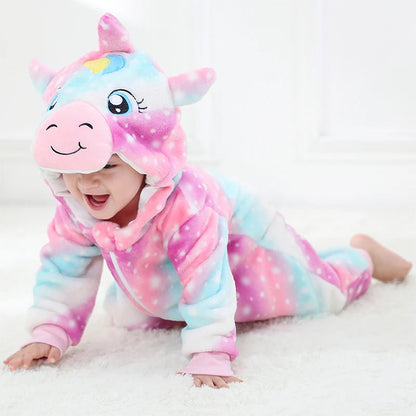 Wholesale Baby Costume Rompers – Winter Flannel Jumpsuit One-Piece for Girls & Boys, Toddlers & Kids