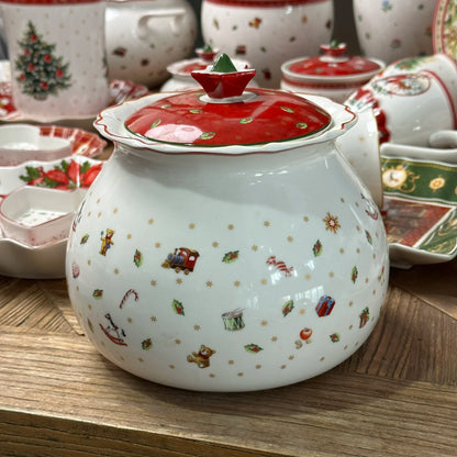 VB Cutlery Christmas Series Dining Collection – Decorative Plates, Deep Soup Bowls, Sugar Pots & Storage Containers