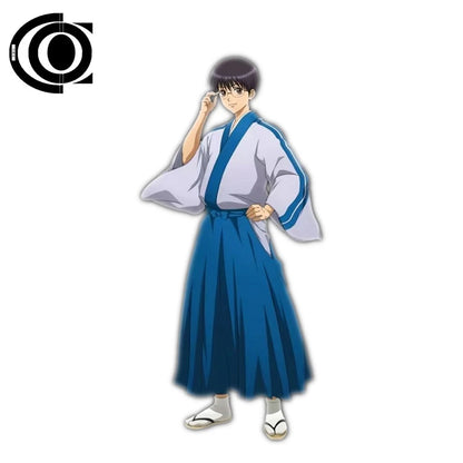 Silver Soul Cosplay Costume Set – Anime Exhibition Performance Outfit for Men & Women, Traditional Chinese Style Character Design Cosplay Clothing for Events & Roleplay