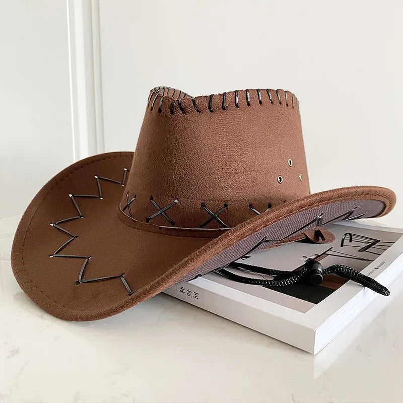 Bride Cowgirl Cowboy Hat – White Western Hat for Bachelorette Parties, Weddings & Bridal Showers
