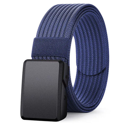 1.5-Inch Tactical Nylon Belt for Men Adjustable Metal-Free Lightweight EDC Belt
