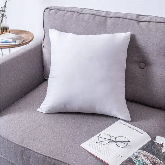 Relleno prémium blanco para cojín decorativo - Suave relleno con efecto rebote para sofá, cama, silla y coche (varios tamaños)