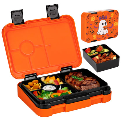 Fiambrera Bento para niños – Recipiente de comida portátil a prueba de fugas para la escuela, viajes y picnics, fiambrera para estudiantes apta para microondas para frutas, aperitivos y comidas