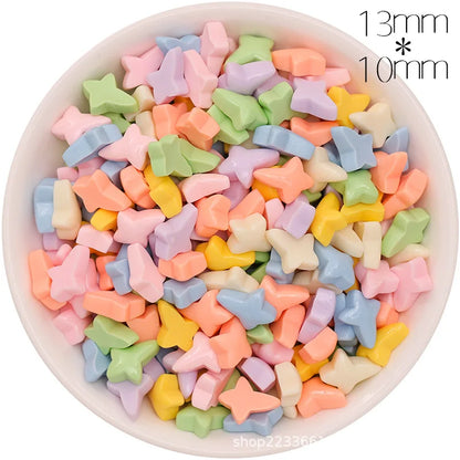 30/300pcs Mini Breloques en Résine Bonbon Fleur Amour – Mignons Accessoires de Bricolage pour Nail Art, Barrettes à Cheveux, Scrapbooking, Bijoux Faits Main et Projets Créatifs pour Enfants