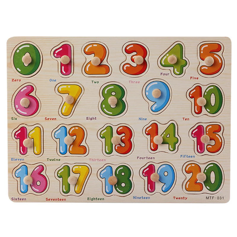 Jouet de puzzle en bois Montessori pour bébé – Jeu d'apprentissage éducatif pour les tout-petits de 1 à 3 ans, activité de développement cérébral d'association de formes pour enfants, cadeau d'anniversaire et jouet d'apprentissage précoce