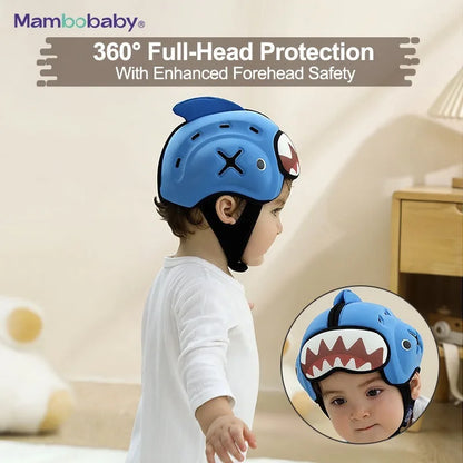Baby Head Protection Helmet Soft Anti-Fall Safety Hat for Crawling & Walking Toddlers