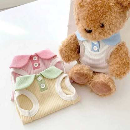 Camiseta de verano para perros, ligera, para cachorros, ropa transpirable para mascotas, camiseta para perros pequeños, ropa de primavera para perros