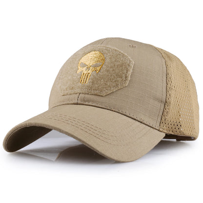 2026 Unisex Summer Baseball Cap – Breathable Sun Protection Hat for Men & Women, Outdoor Sports Skull Head Cap