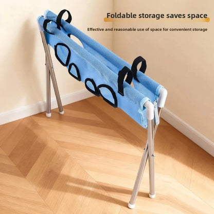 Portable Pet Grooming Bath Hammock – Adjustable Foldable Mesh Support Stand for Dog & Cat Washing, Drying & Grooming
