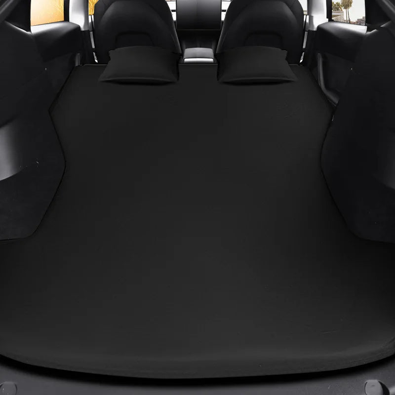 Matelas pneumatique gonflable pour Tesla Model 3 et Model Y (2017–2026) – Lit de voyage en daim pour le camping, les road trips et les aventures en plein air