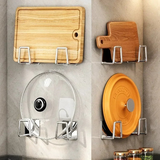 Soporte de esponja para fregadero de acero inoxidable – Estante de secado autoadhesivo para desagüe de cocina, organizador de almacenamiento de esponjas montado en la pared con ganchos para fregadero, accesorios para lavavajillas y organización de cocina