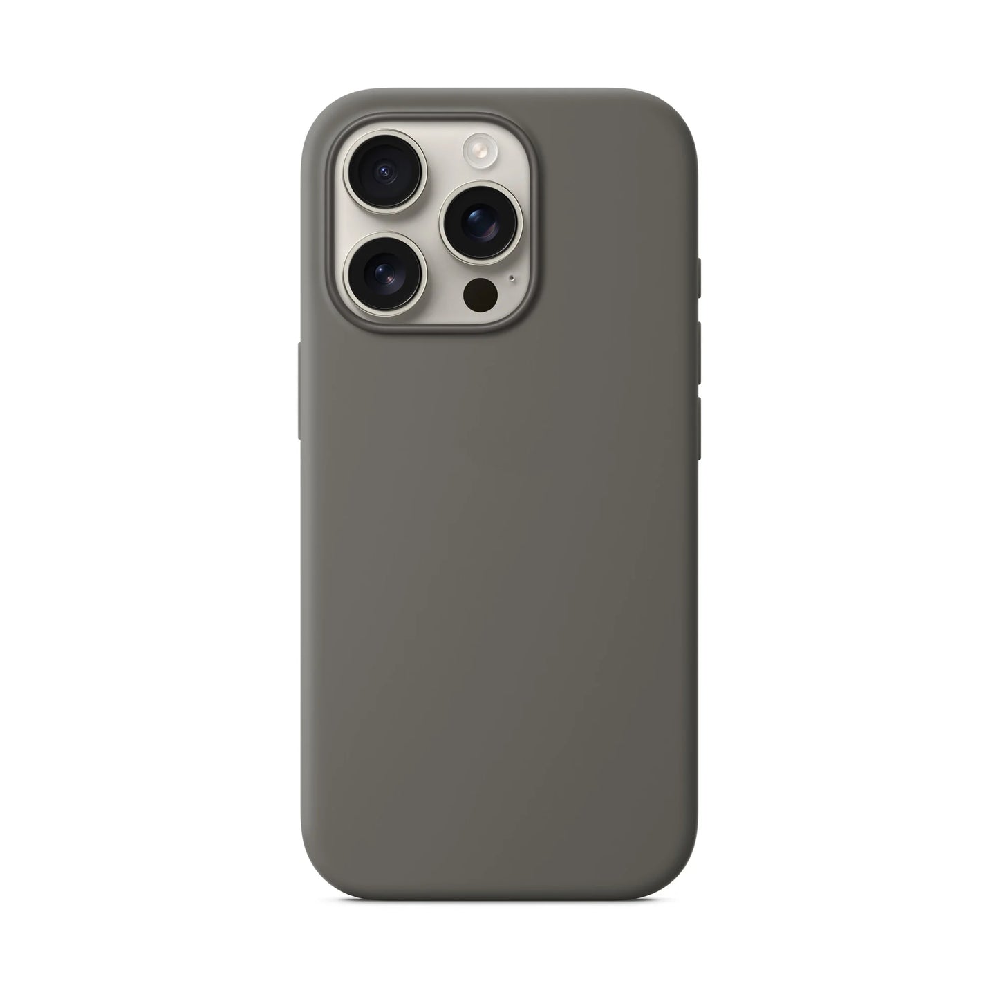 Coque MagSafe en silicone liquide pour iPhone 15 Pro Max – Housse de protection magnétique compatible avec la recharge sans fil