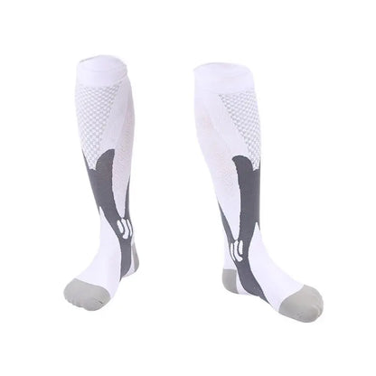 Compression Socks 20–30mmHg Knee High Support Stockings for Men & Women – Running, Cycling & Varicose Vein Relief (EU 36–50)