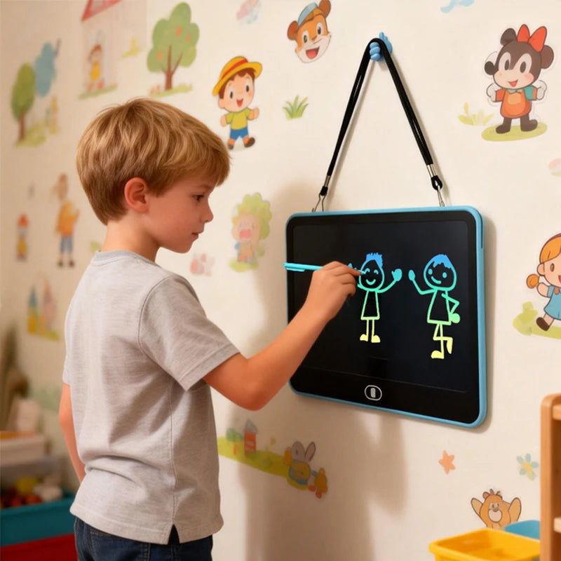 8/11/13/16-Inch LCD Writing Tablet for Kids – Reusable Handwriting Pad, Drawing & Painting Board, Educational Learning Toy for Boys and Girls