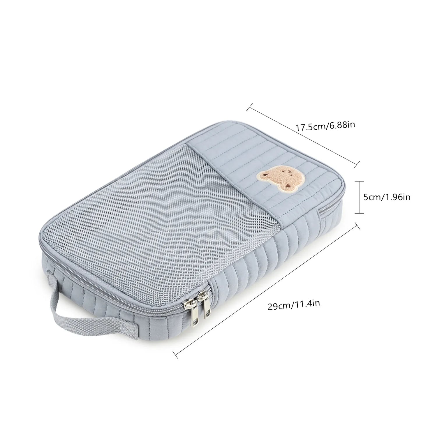 Joli sac de rangement pour couches de bébé – à suspendre à la poussette pour les couches, les vêtements, les voyages et les essentiels de la chambre de bébé