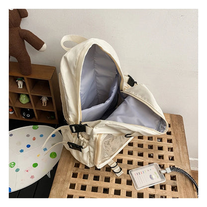 Mochila Ita Kawaii Estilo Collage – Mochila Escolar Transparente con Bolsillo en Forma de Corazón para Adolescentes, Mochila de Moda Japonesa JK, Mochila para Laptop para Mujeres, Bolso de Hombro para Estudiantes Estilo Harajuku 2024