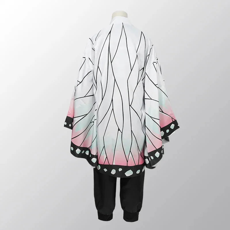 Kochou Shinobu Cosplay Costume – Japanese Anime Uniform Set | Carnival / Halloween Party Outfit (Adult & Kids)