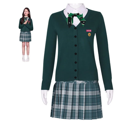 All of Us Are Dead JK School Uniform Cosplay – 지금 우리 학교는 Sweater School Outfit (Adult Halloween Costume)