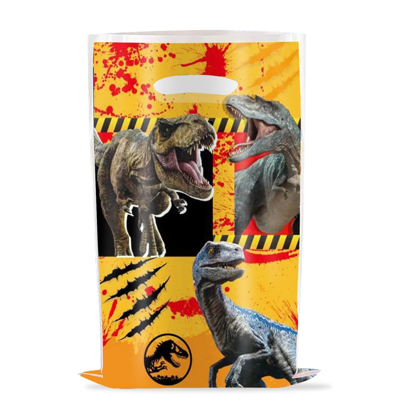 Jurassic Dinosaur Birthday Party Supplies – Dinosaur Fossil-Themed Disposable Plates, Cups & Napkins for Kids' Party Decorations
