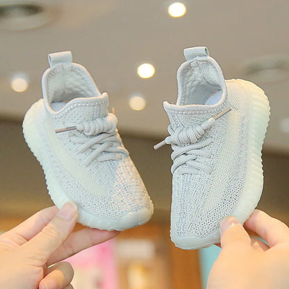 Zuecos de malla ligeros antideslizantes para niños, zapatos casuales para niños y niñas