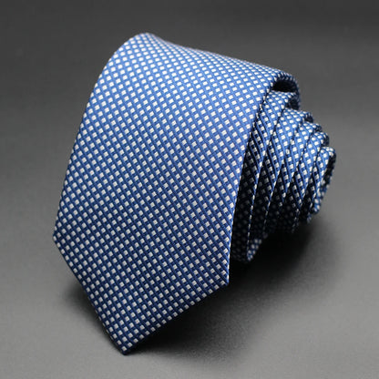 Corbata Floral de Puntos para Hombre – Corbata Casual de Moda Azul Roja Amarilla para Negocios, Bodas y Ocasiones Formales | Accesorio de Regalo