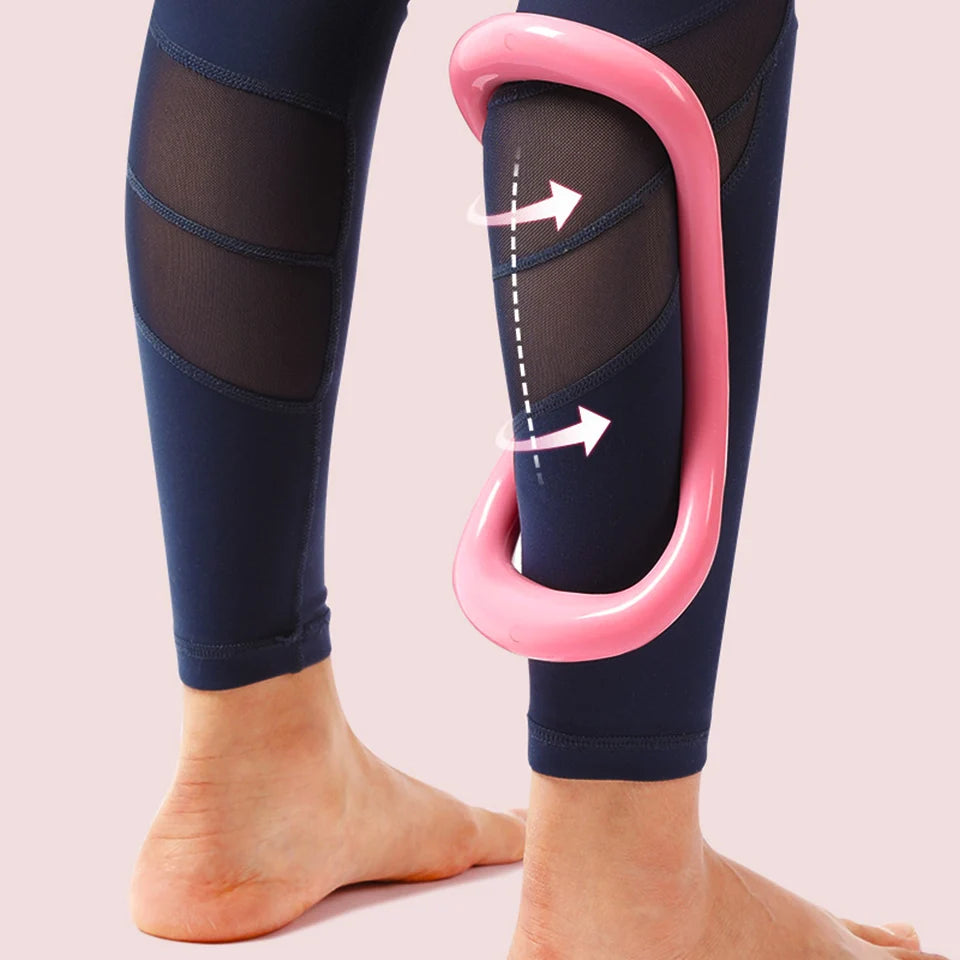 Anillo de Yoga Pilates, Círculo Elástico – Anillo de Resistencia para Ejercicios en Casa, Masaje de Fascia, Tonificación Corporal y Soporte para Ejercicio