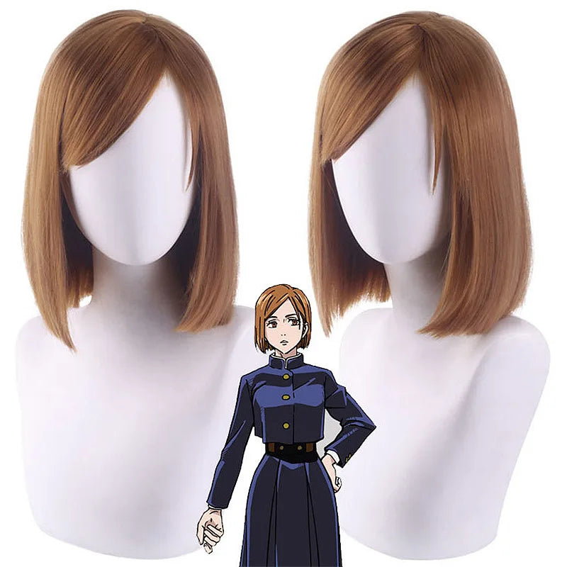 Synthetic Anime Cosplay Wig – Black Spiky Style Inspired by Classic Heroes (Party & Game Costume Hairpiece)