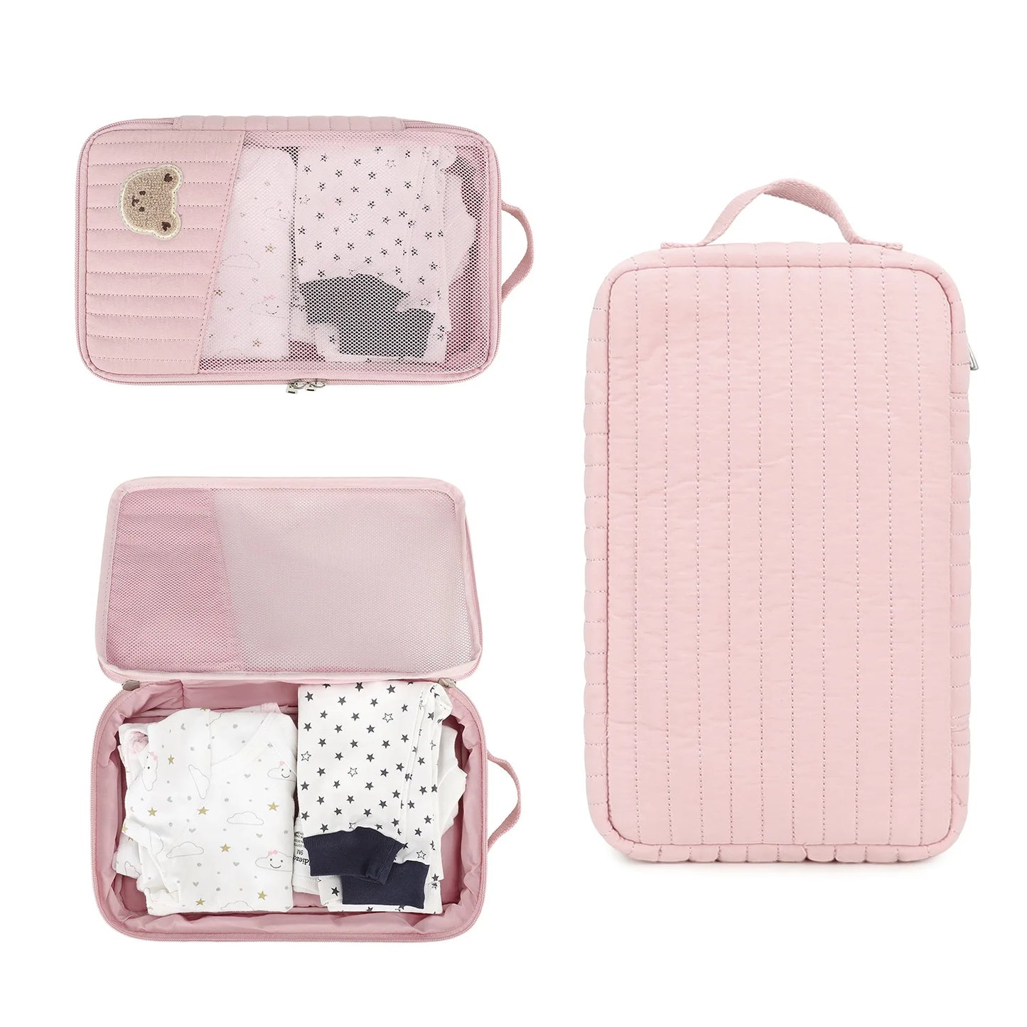 Joli sac de rangement pour couches de bébé – à suspendre à la poussette pour les couches, les vêtements, les voyages et les essentiels de la chambre de bébé