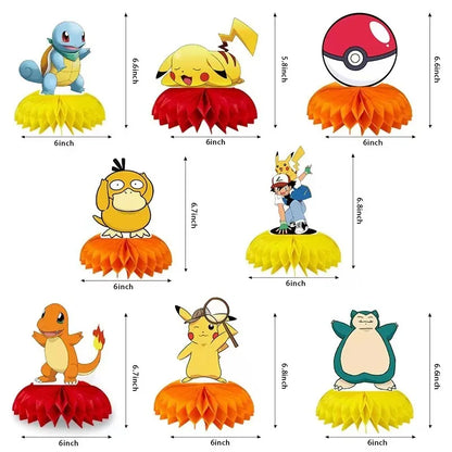 Pokémon Birthday Gift Bags – Pikachu Candy Loot Bags for Party Decorations, Goody Bags & Fillers Supplies