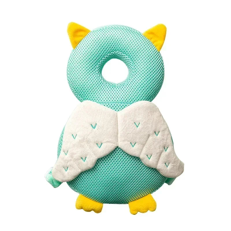 Mochila protectora de cabeza para bebé – Cojín de seguridad de abeja ángel para 1-3 años, almohada protectora anticaída