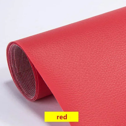 Leather Repair Tape PU Leather Patch Self-Adhesive for Sofa Couch Car Seat Bed Head Furniture Renovation Repair Home Decoration