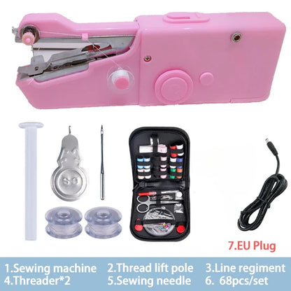 Mini Machine à Coudre Portable – Outil de Couture Rapide sans Fil pour Réparations de Vêtements et Projets de Bricolage