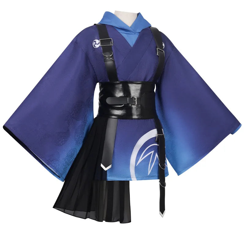 Cosmic Princess Kaguya Cosplay Costume Set with Wig & Cloak for Women