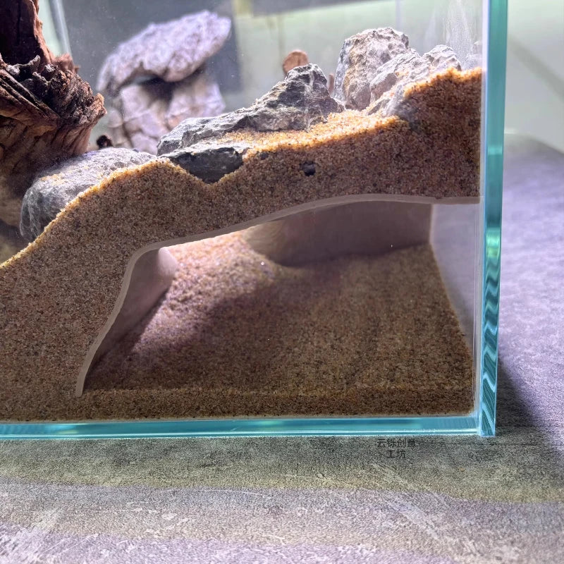 3D Printed Reptile Cave Hideout – Underground Habitat Shelter & Terrarium Decoration for Lizards, Turtles, Spiders & Other Reptiles
