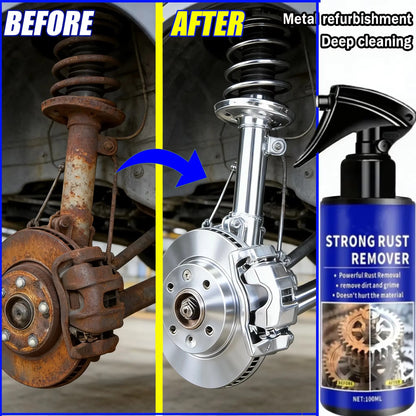 Automotive Rust Remover Spray – Fast-Acting Metal & Iron Rust Cleaner for Car Parts, Exhaust Pipes, Tools & Stain Removal