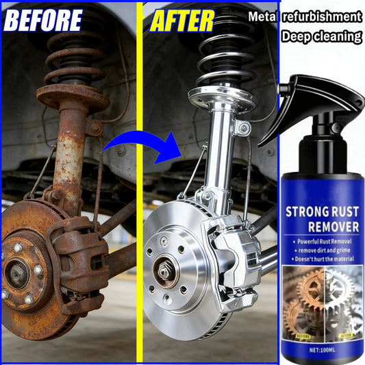 Aerosol Eliminador de Óxido para Automóviles – Limpiador de Óxido de Metal y Hierro de Acción Rápida para Piezas de Automóvil, Tubos de Escape, Herramientas y Eliminación de Manchas
