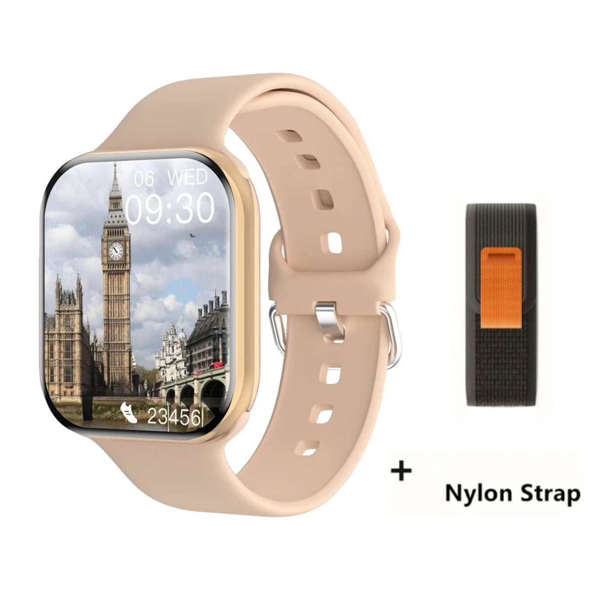 Watch 11 Smartwatch – GPS Bluetooth Calling NFC Smart Watch with Body Temperature Monitor & Always-On Display for Android & iPhone