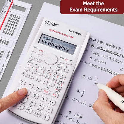 Portable Scientific Calculator – Dual-Row Display Multifunction Calculator for School, Office & Everyday Use