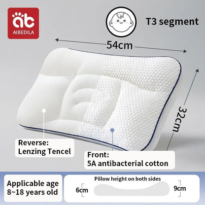 AIBEDILA Almohada ortopédica para cuello de bebé – Suave almohada de viaje para la cabeza del recién nacido para bebés, guardería y ropa de cama