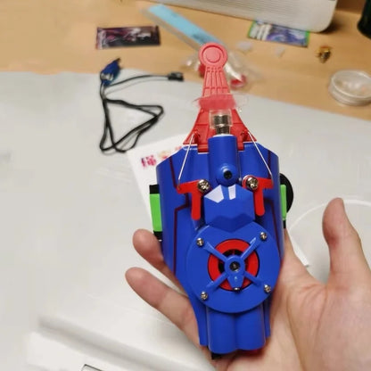 Lanzador de Telarañas Automático – Juguete de Cosplay de Superhéroe con Cuerda y Dispositivo de Muñeca
