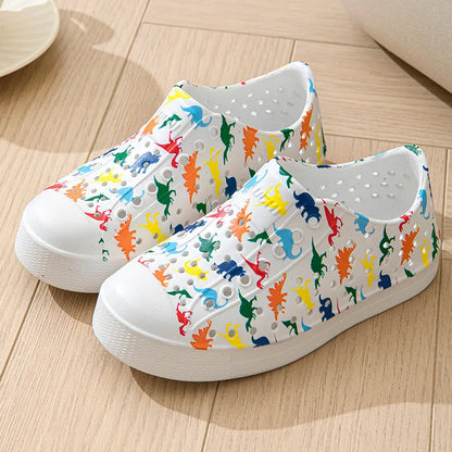 Zuecos de jardín para niños Sandalias de verano transpirables antideslizantes Zapatos de playa para niños y niñas