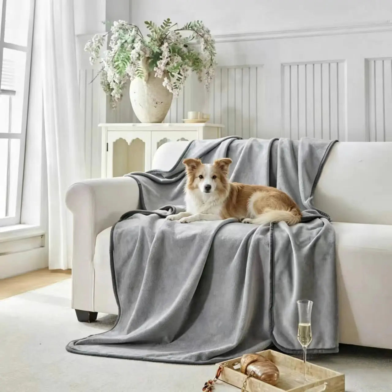 Waterproof Reversible Blanket – Leakproof Bed & Sofa Protector for Adults, Kids & Pets