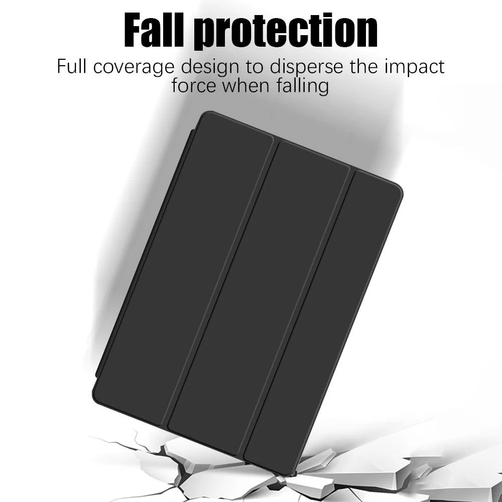 Funda protectora para iPad con soporte para iPad A16 de 11.ª generación, 10.ª generación, iPad Pro 11/13 M4 y M5, Pro 12.9, iPad Air 11 M3 (2025), Air 4/5 y iPad 7.ª/8.ª/9.ª 10.2