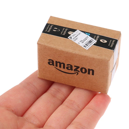 1/5pcs Mini Boîte en Carton Express Accessoires de Maison de Poupée – Boîtes de Livraison Simulation Réaliste pour Scènes Miniatures, Meubles de Maison de Poupée, Jardin Féerique & Décoration Artisanale