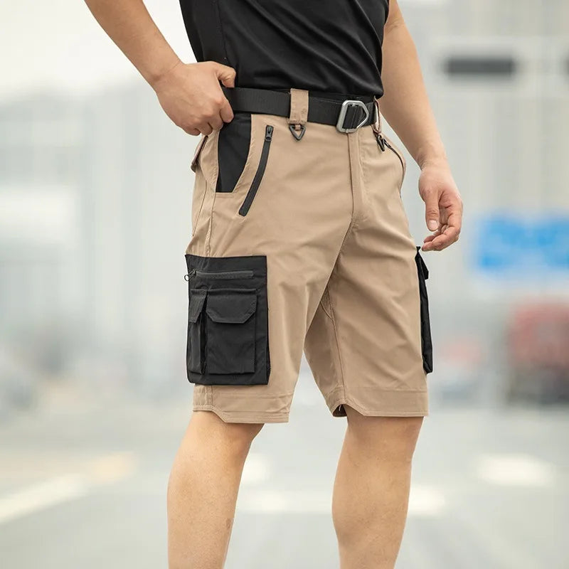 Men's Tactical Cargo Shorts – Quick-Dry Lightweight Multi-Pocket Outdoor Shorts for Hiking, Fishing, Camping, Work & Summer Activities