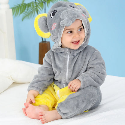 Wholesale Baby Costume Rompers – Winter Flannel Jumpsuit One-Piece for Girls & Boys, Toddlers & Kids