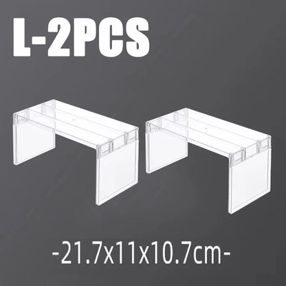 Estante Organizador Expandible para Gabinete de Cocina – Estante Ajustable para Especias y Platos