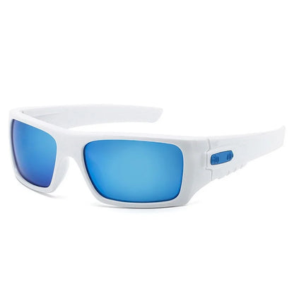 Fashion Square Vintage Sunglasses – Retro Unisex Eyewear for Men & Women with UV400 Protection, Rectangle Frames for Driving & Fishing