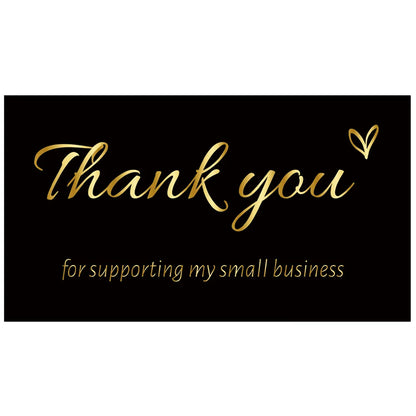 10–50PCS Thank You for Your Order Cards – Small Business Customer Appreciation Greeting Cards for Shopping & Purchase Orders