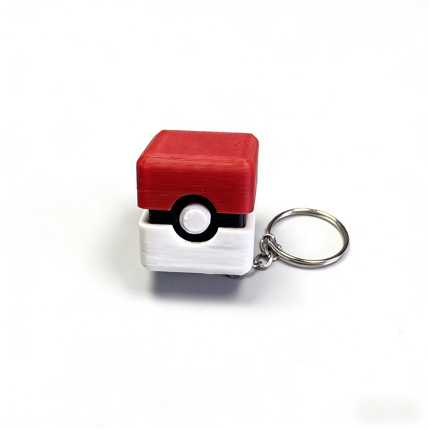 Hot Pokémon Pokéball Fidget Toy Keychain – Press Button Stress Relief Pendant Decoration